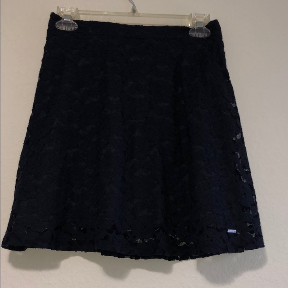 Navy blue Hollister skirt
